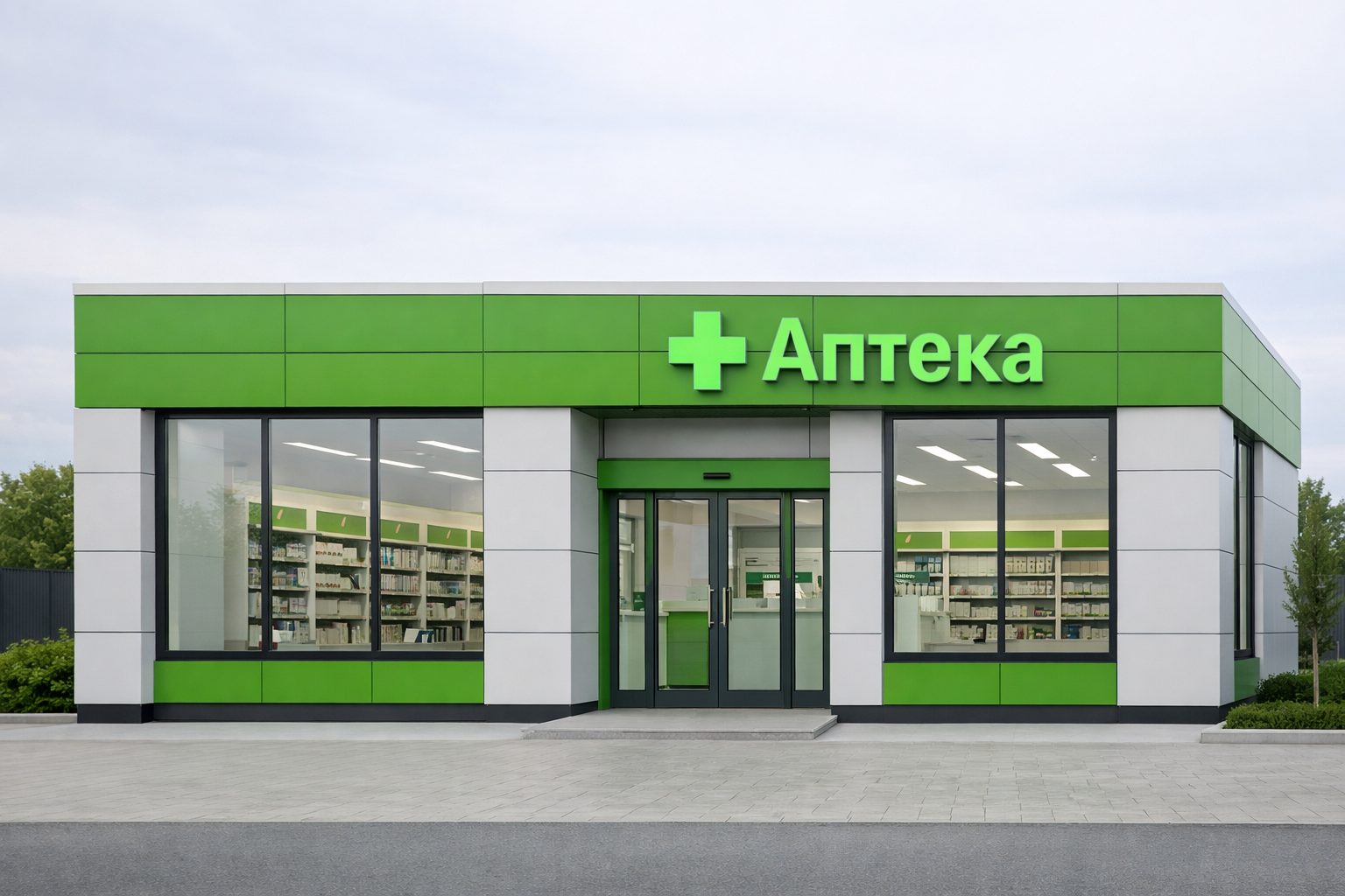 Модульная аптека с лабораторией