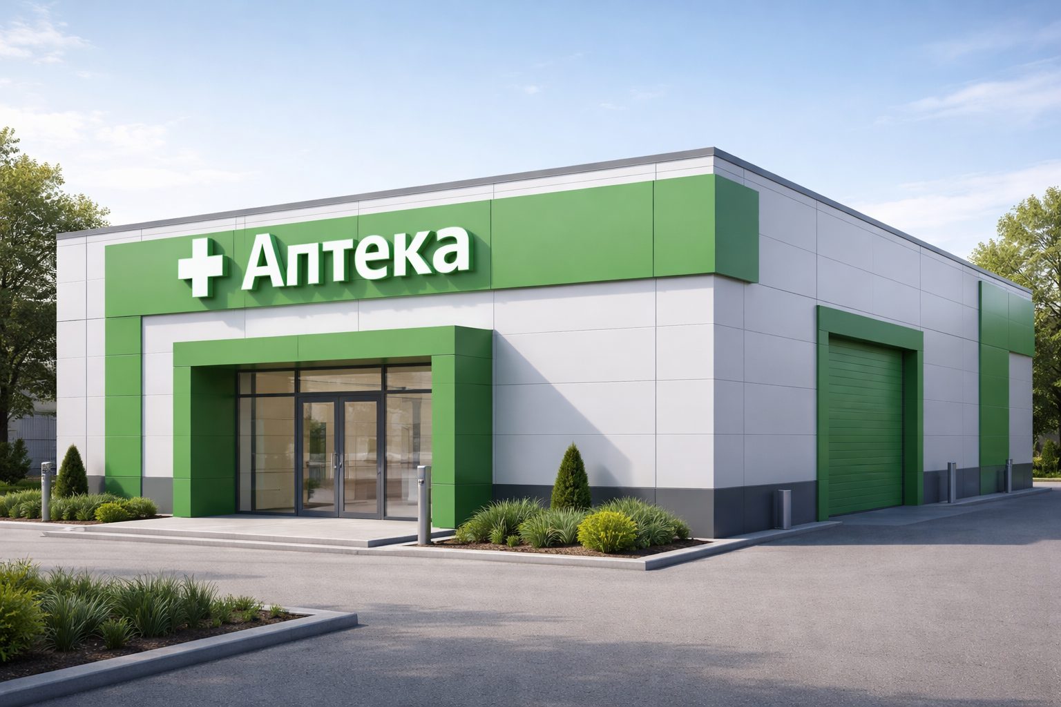 Модульная аптека с складом